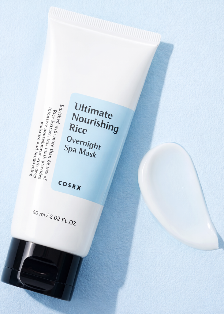 Masque spa de nuit au riz nourrissant